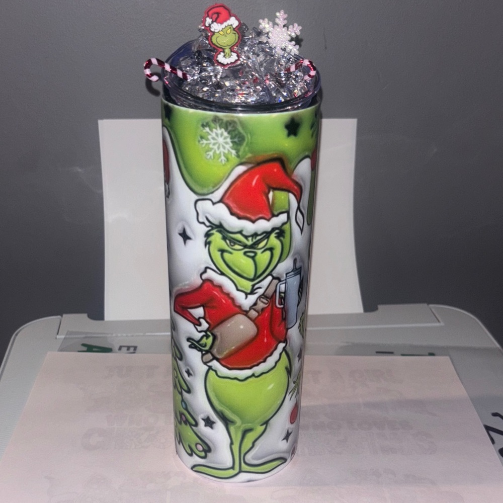 Grinch Christmas Tumbler